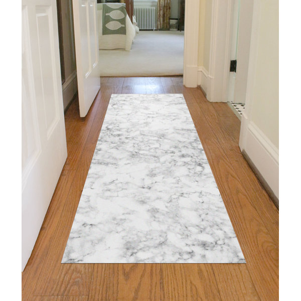 Wrought Studio Jae Classic Marble Kitchen Mat & Reviews Wayfair